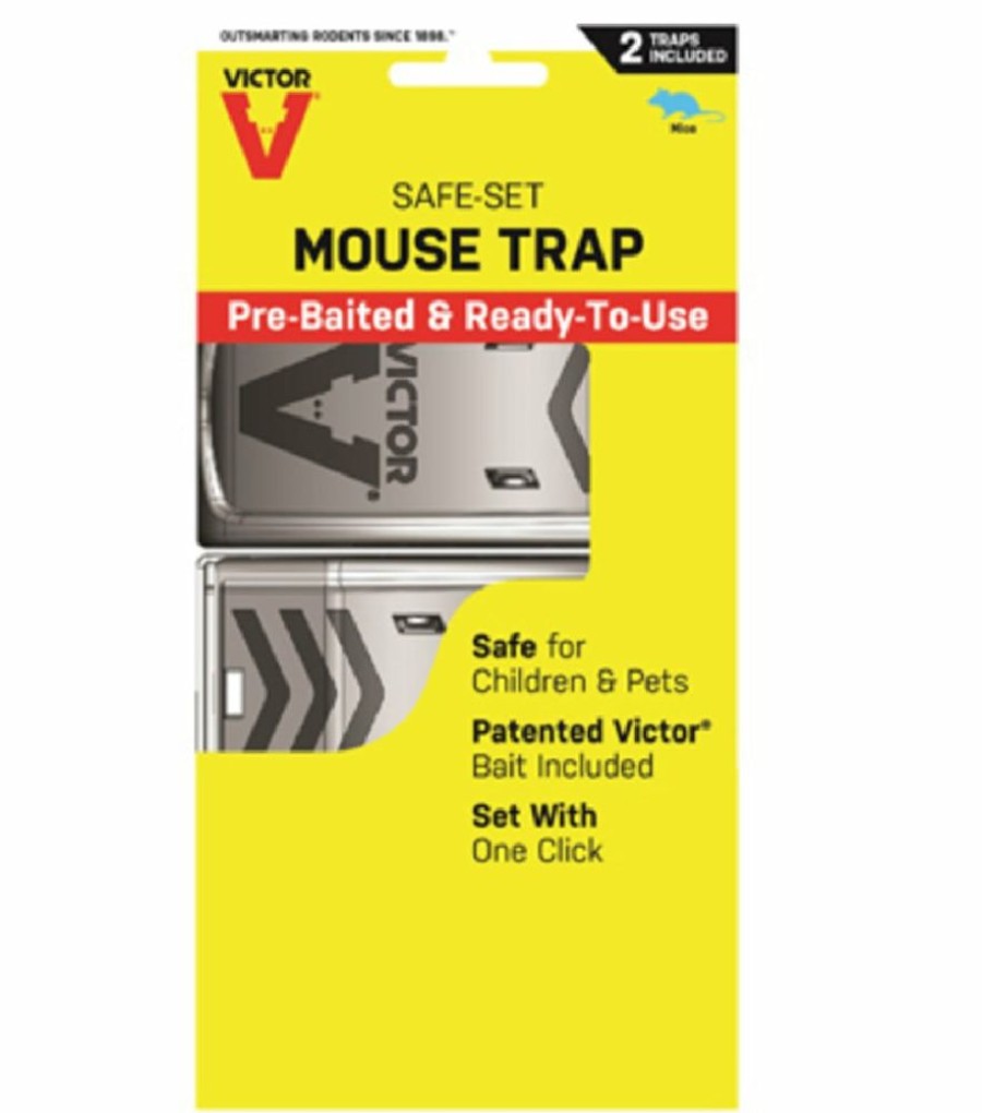 Lawn & Garden * | Discounts Victor M070 Safe Set Mouse Trap