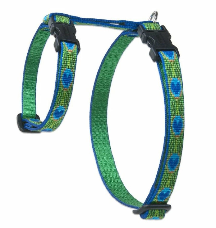 Pet Supplies * | Tendy Style Lupine Pet 32672 Tail Feathers H-Style Cat Harness, 1/2 Inch X 12-20 I