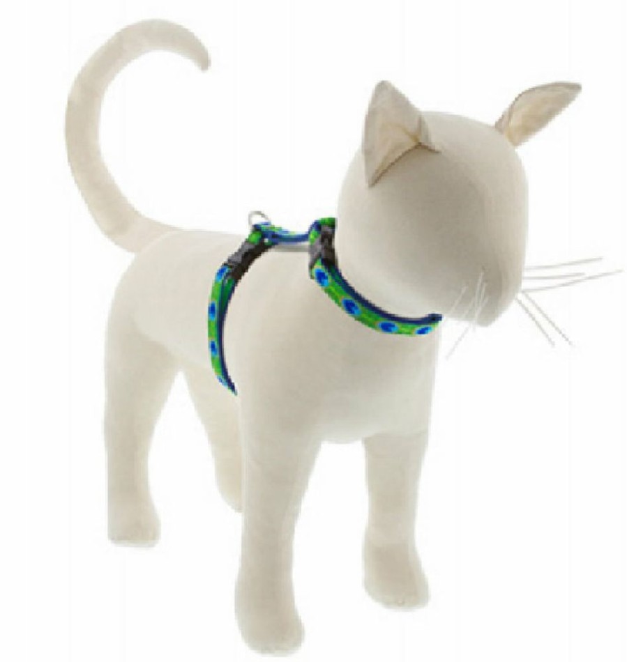 Pet Supplies * | Tendy Style Lupine Pet 32672 Tail Feathers H-Style Cat Harness, 1/2 Inch X 12-20 I