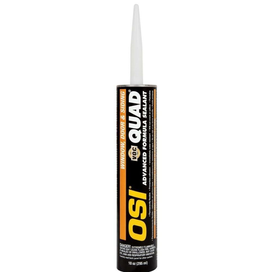 Caulk * | Store Osi 1637013 Quad Advanced Formula Window Door And Siding Sealant, 10 F